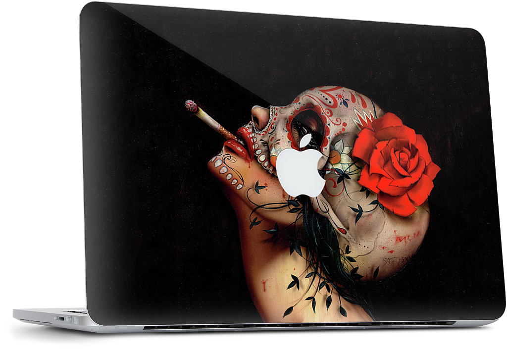 Viva La Muerte MacBook Skin