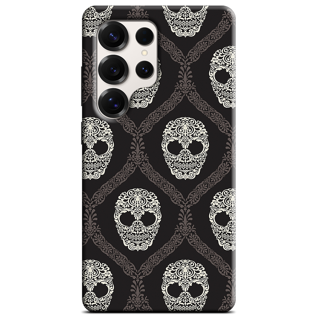 Skull Damask Samsung Case