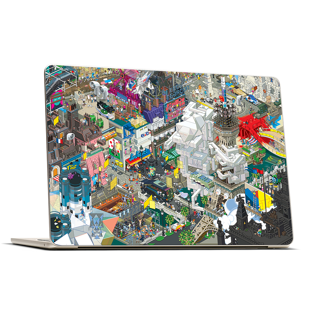 Paris MacBook Skin