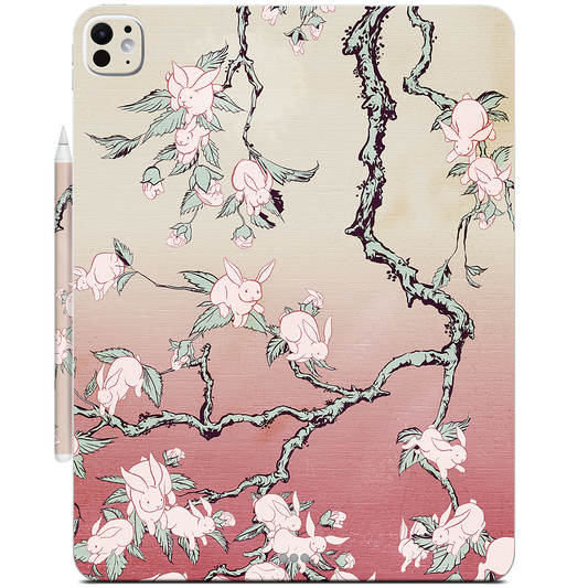 Bunny Blossom iPad Skin