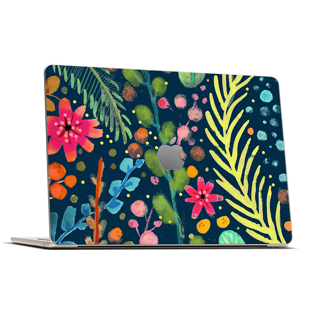 Les Prairies Navy MacBook Skin