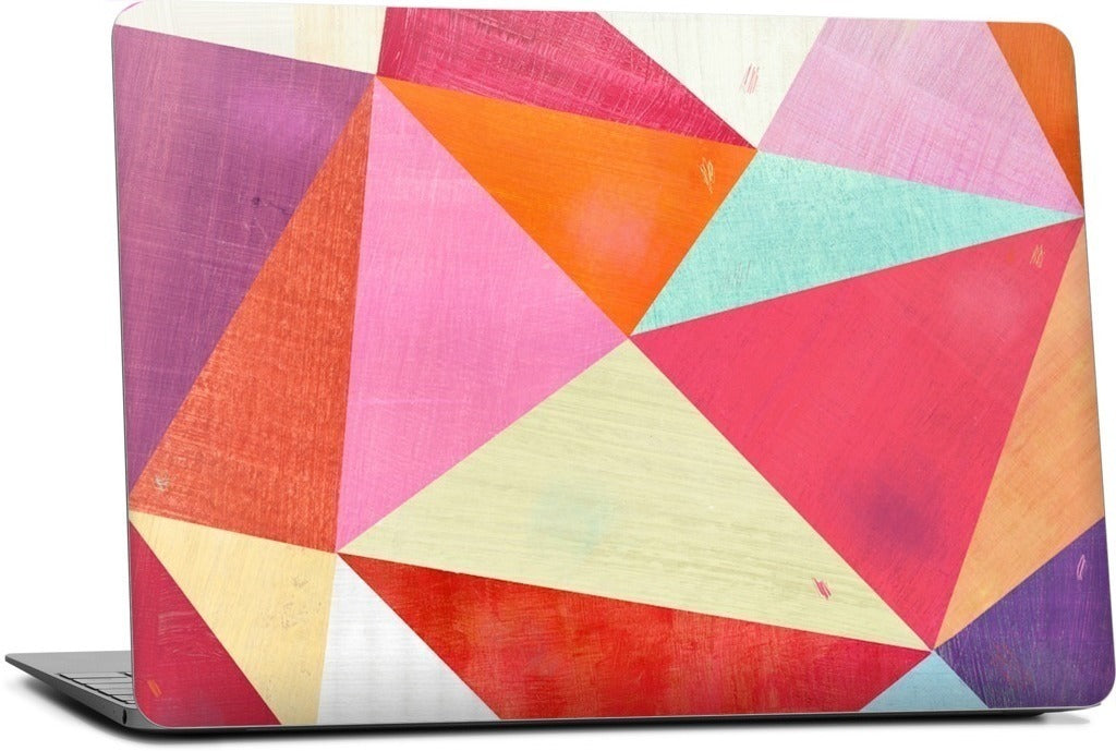 Pink Triangle MacBook Skin