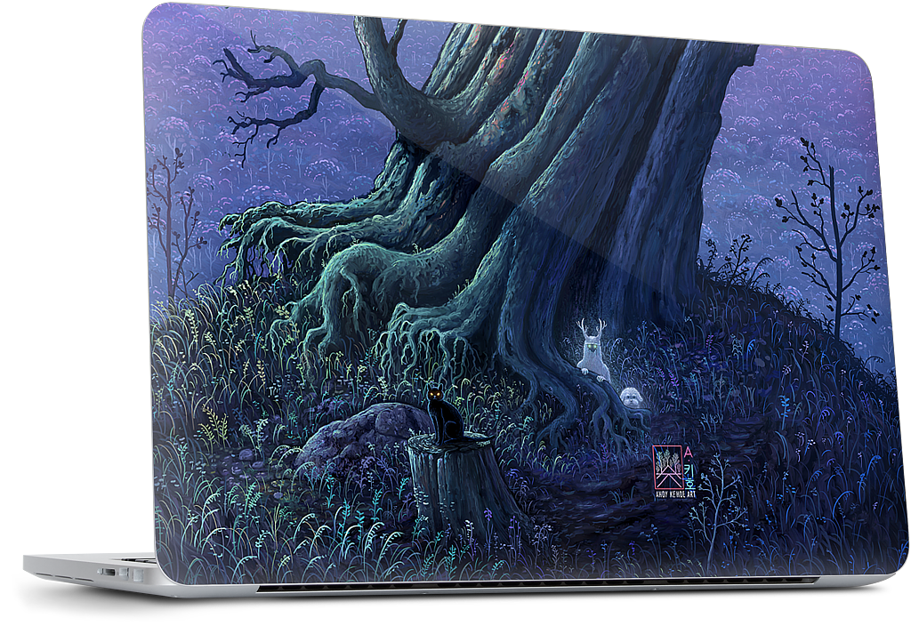 Spirits of Forgotten Places MacBook Skin