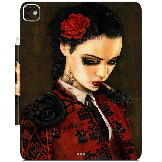 Bull Fight Her iPad Skin