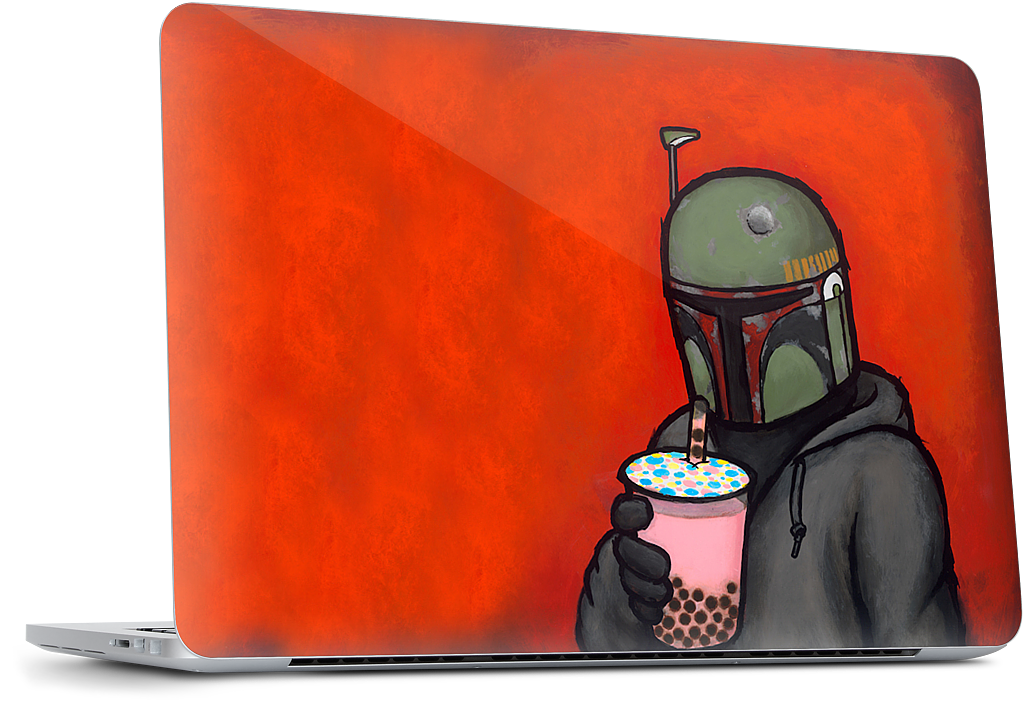 Boba MacBook Skin
