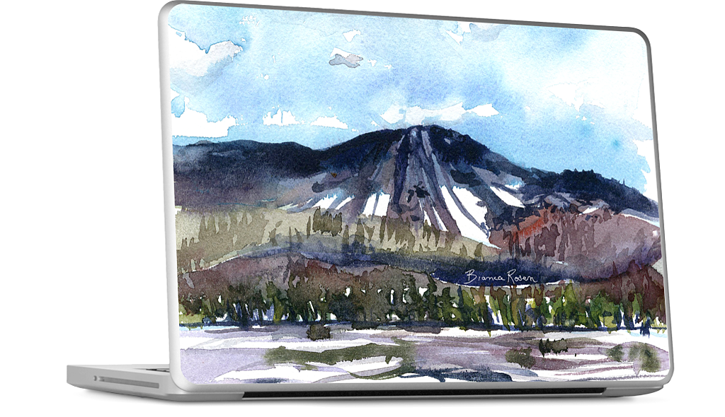 Ski Mountain MacBook Skin