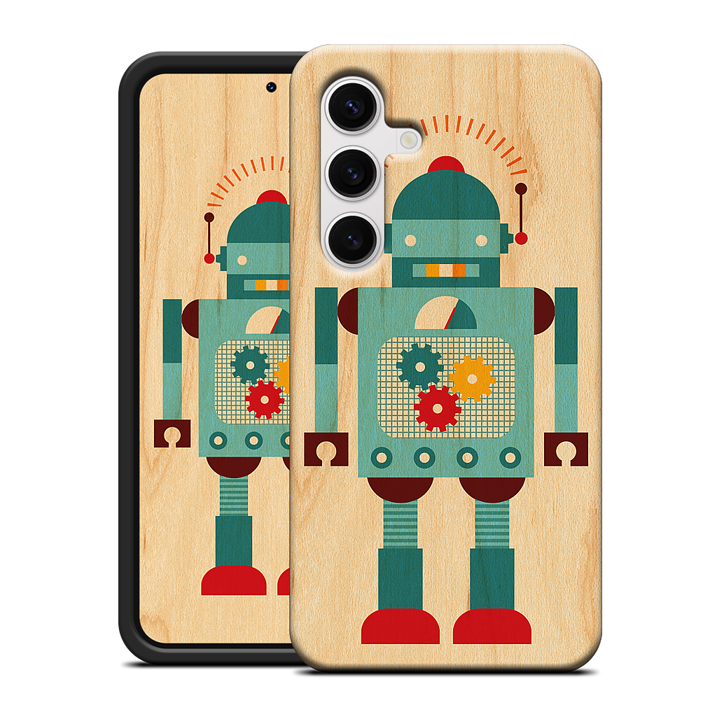 Blue Robot Samsung Case