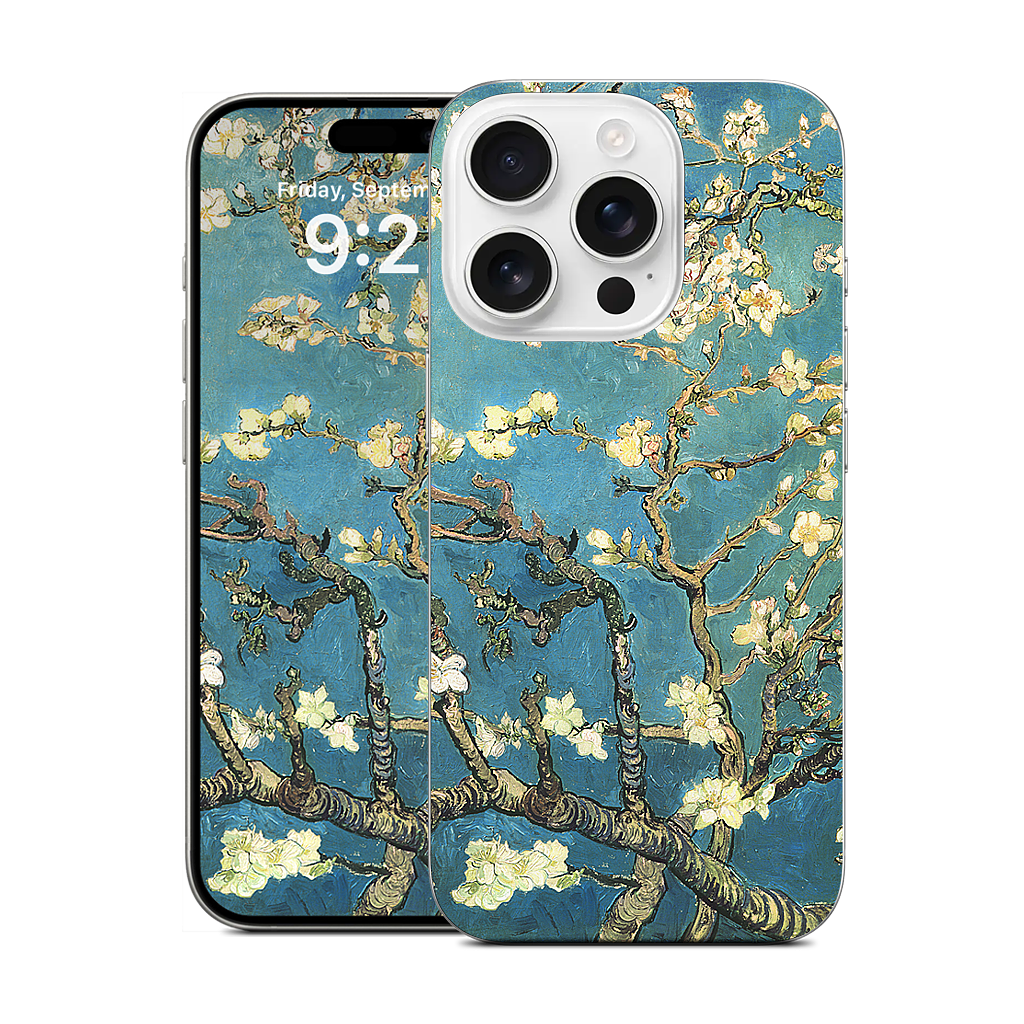 Almond Branches in Bloom iPhone Skin