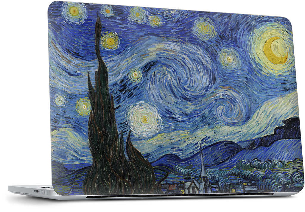 Starry Night MacBook Skin