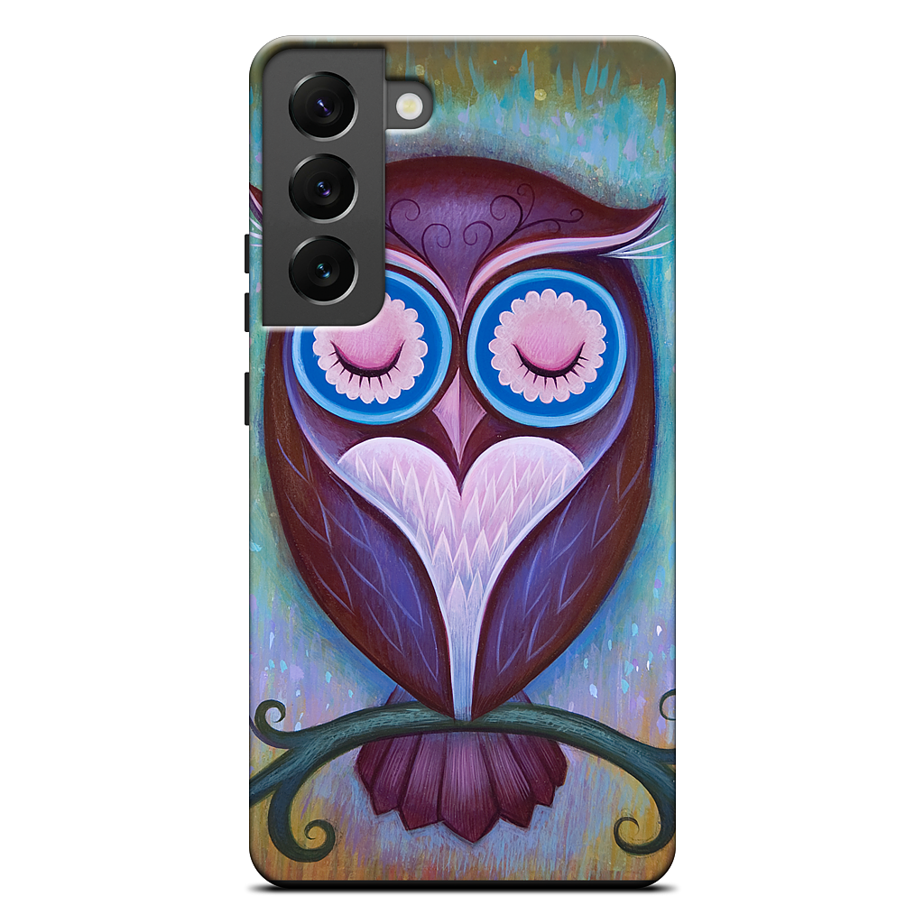 Sleepy Owl Samsung Case