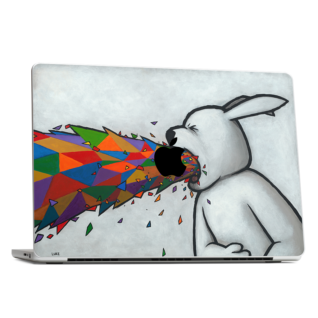 Some Trends Want To Make Me Puke MacBook Skin