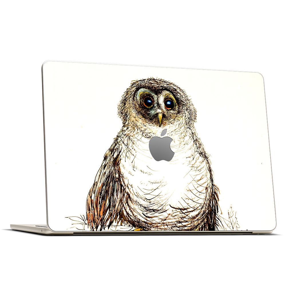Baby Owl MacBook Skin