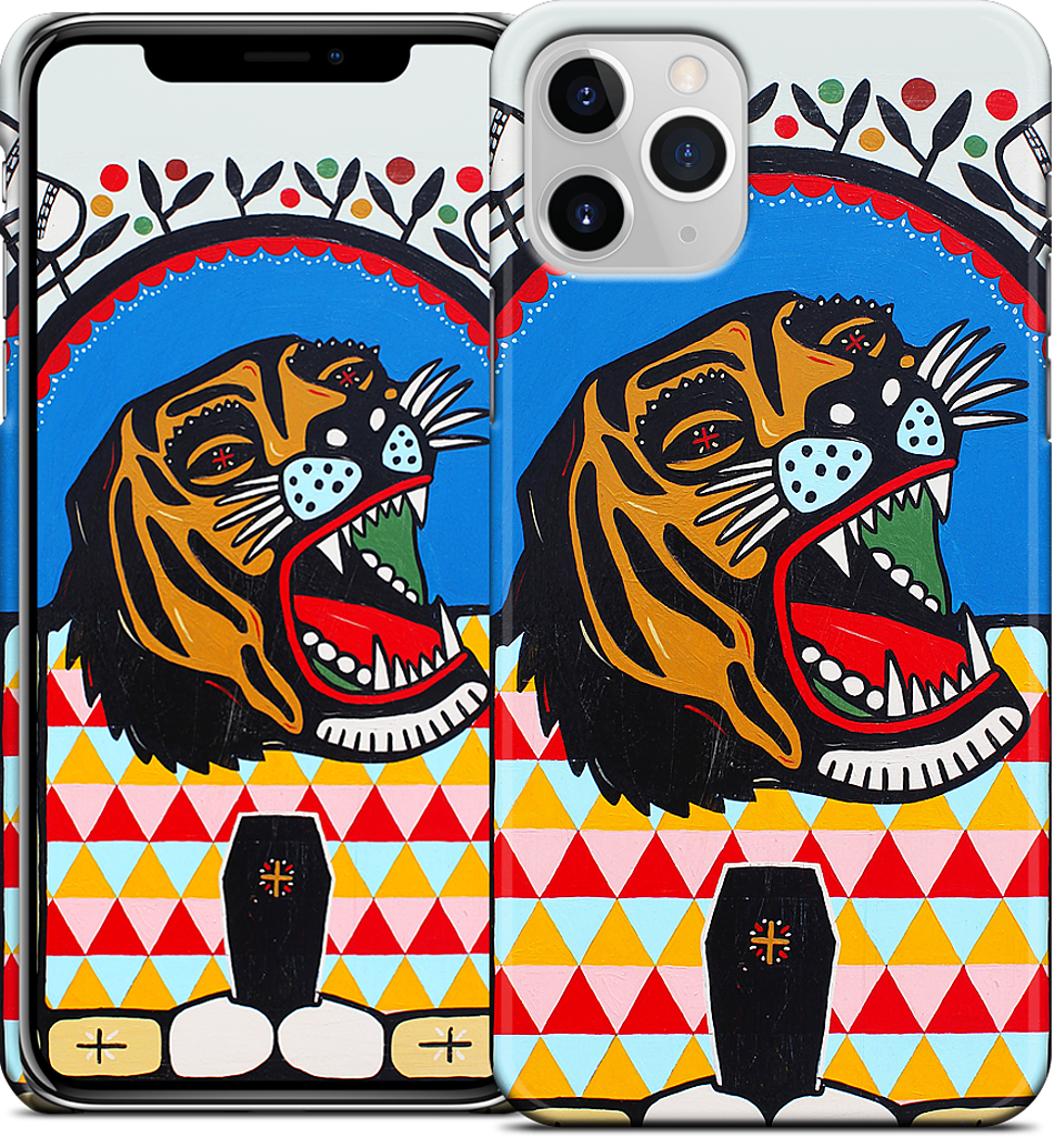 Tiger Coffin iPhone Case