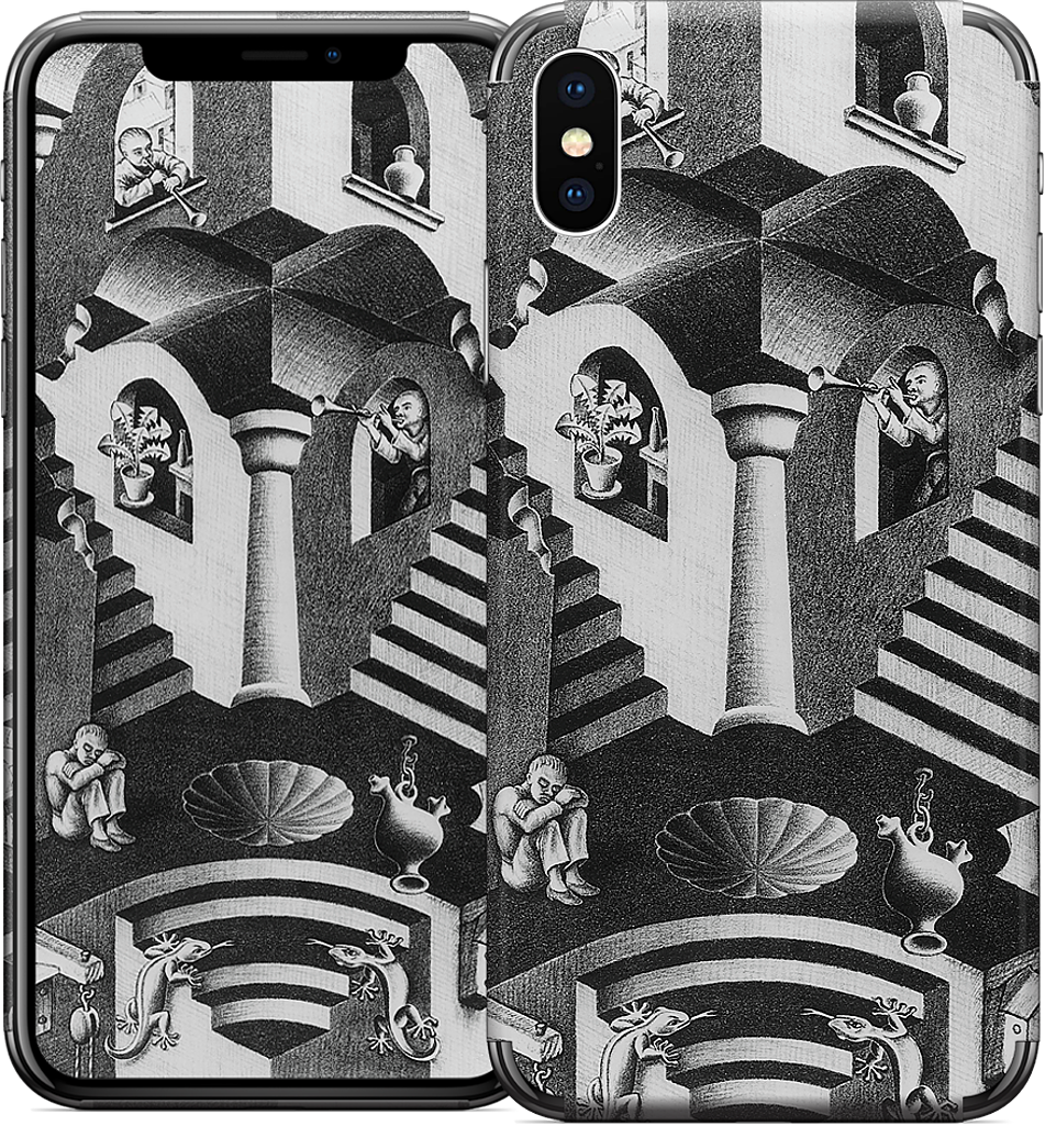 Concave and Convex iPhone Skin