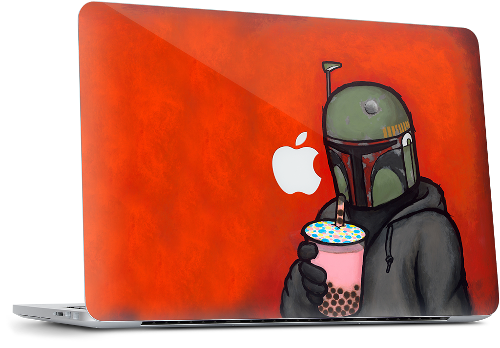 Boba MacBook Skin