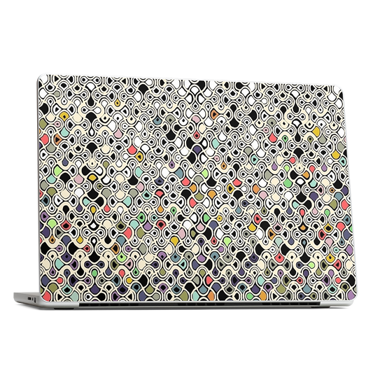 cellular ombre MacBook Skin