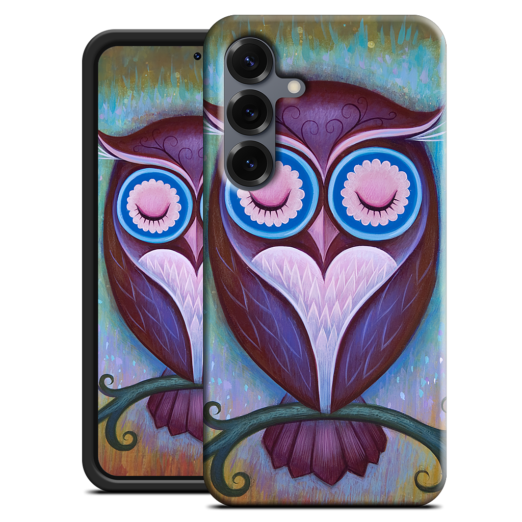 Sleepy Owl Samsung Case