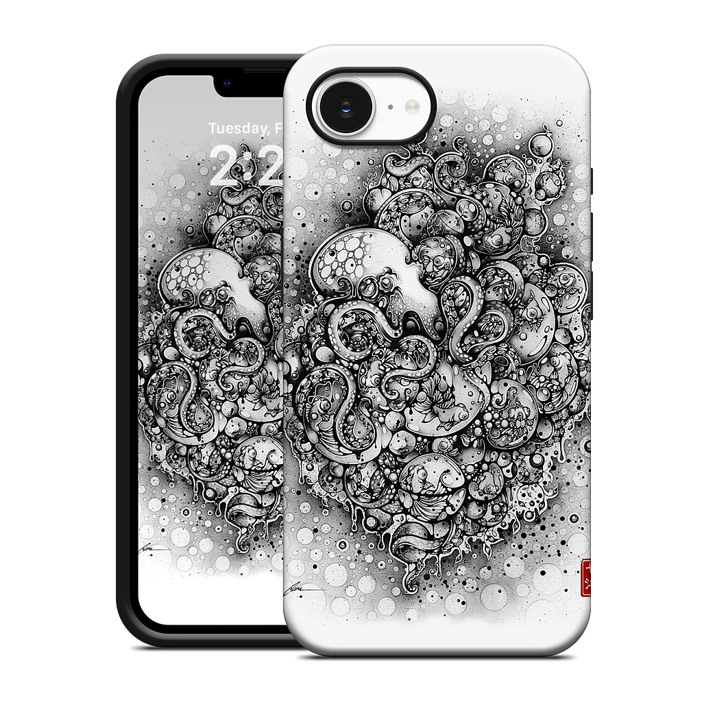 A Curious Embrace iPhone Case