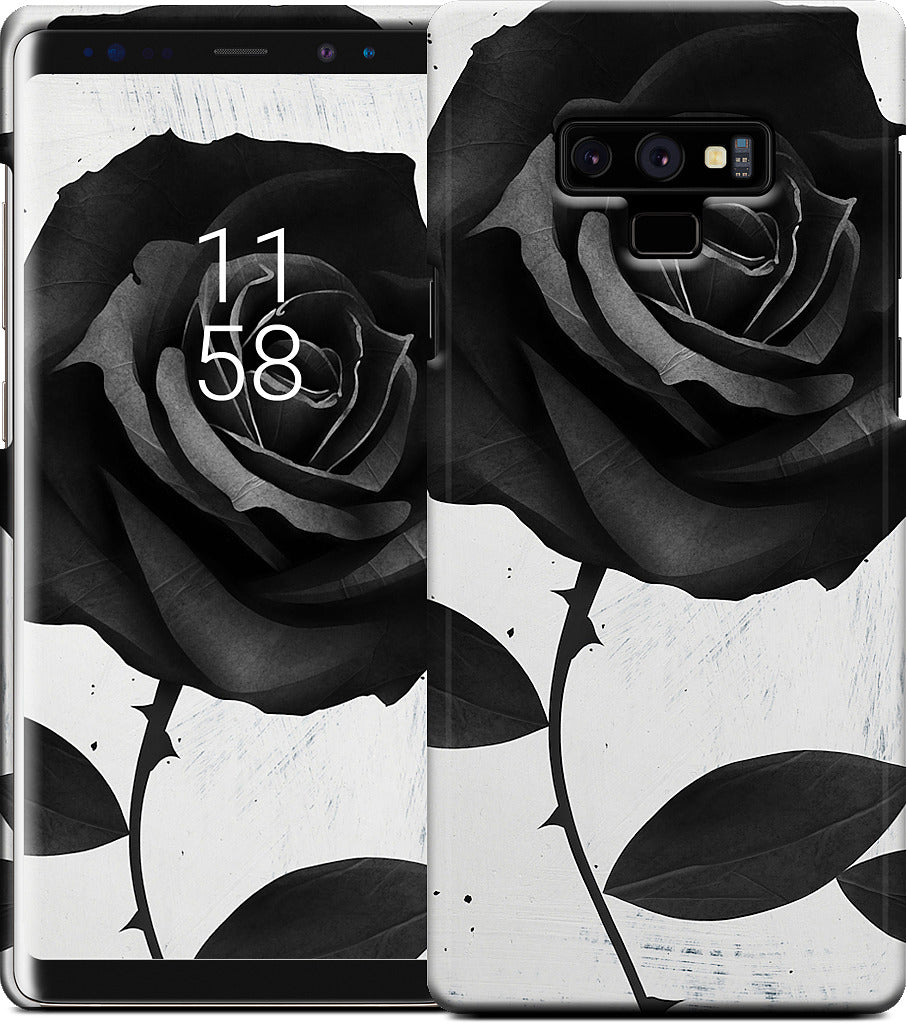 Fabric Rose Samsung Case