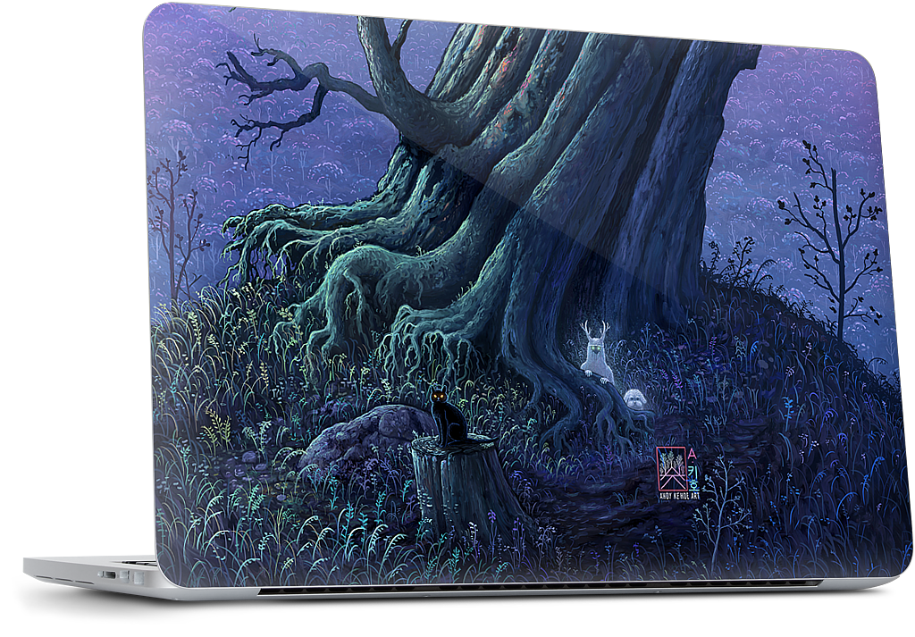 Spirits of Forgotten Places MacBook Skin