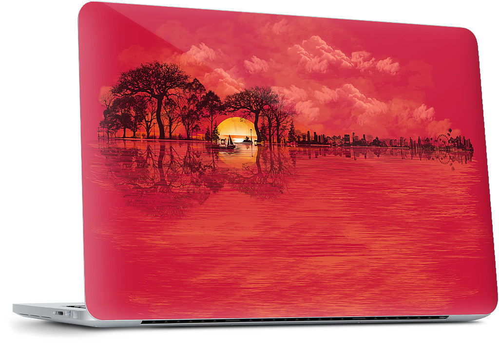 Musical Sunset MacBook Skin