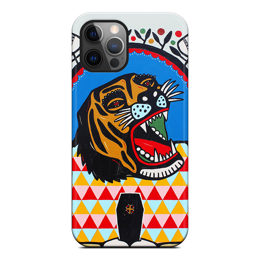 Tiger Coffin iPhone Case