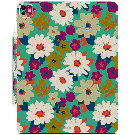 Vintage Flowers iPad Skin