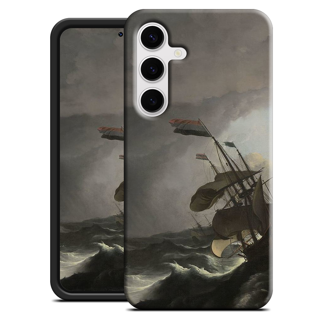 Warships During a Storm Samsung Case