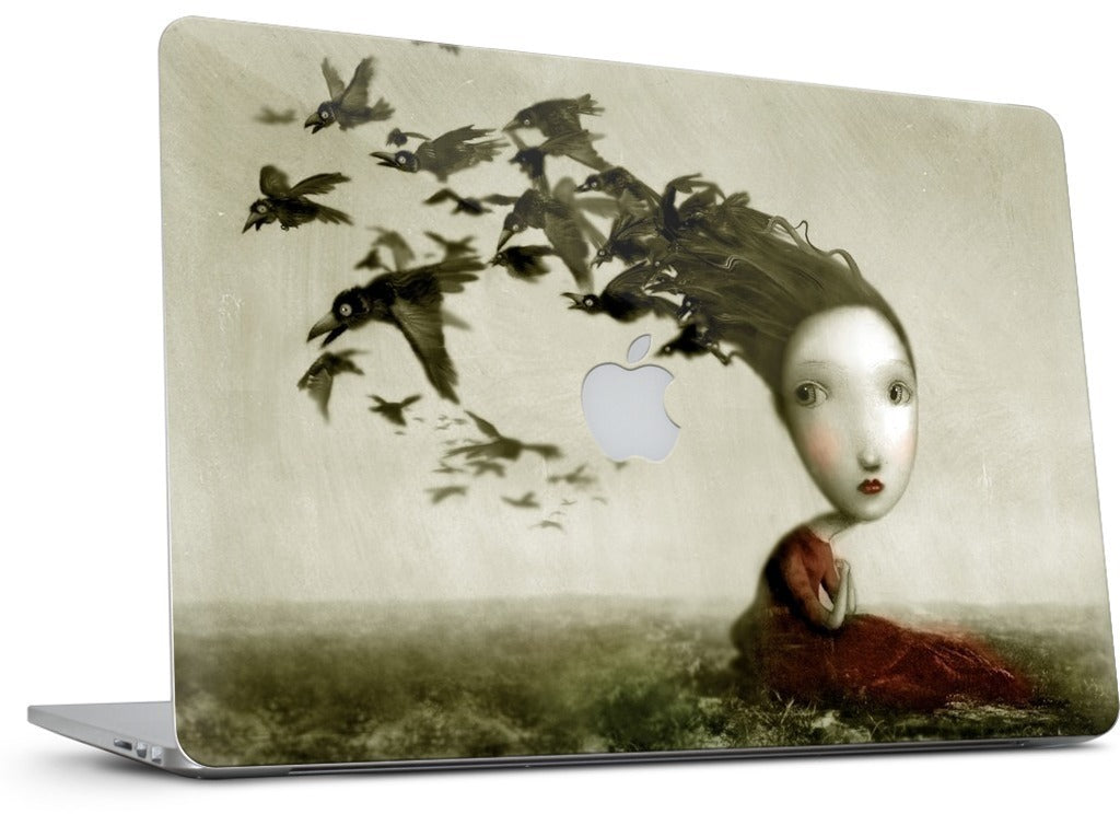 Crows MacBook Skin