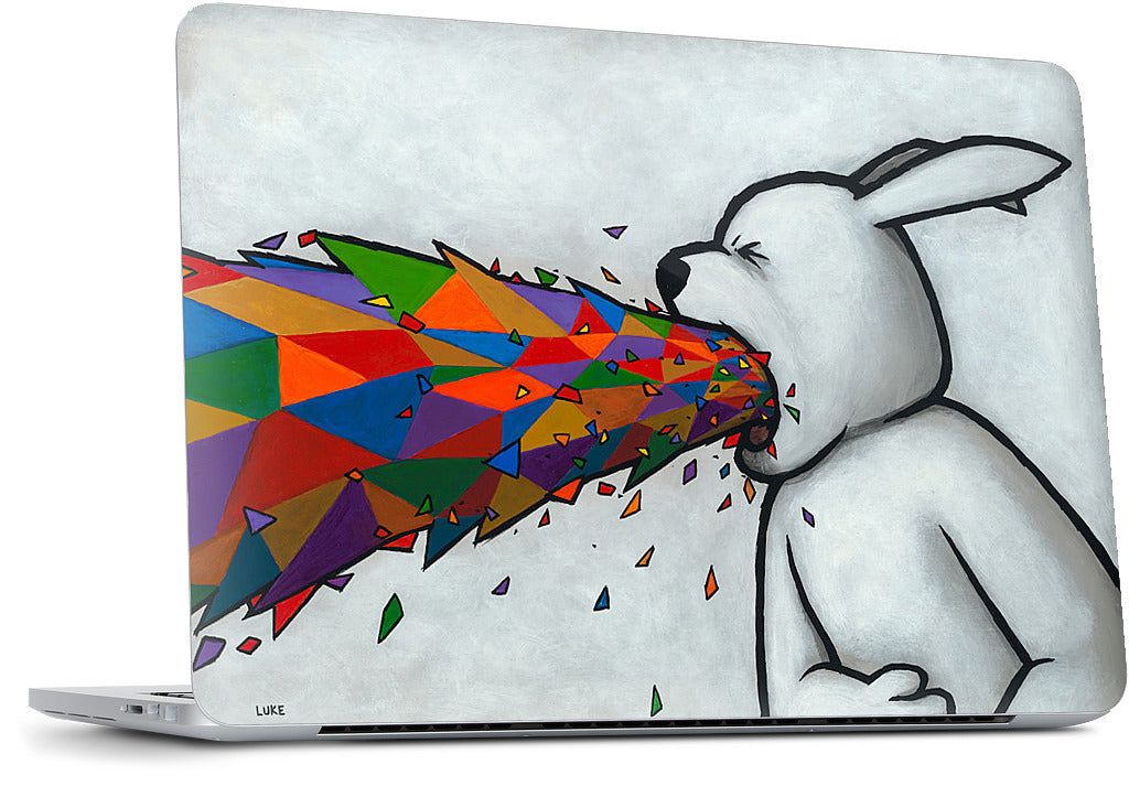 Some Trends Want To Make Me Puke MacBook Skin