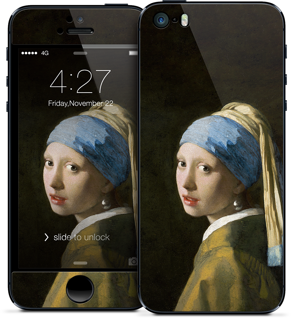 Girl with a Pearl Earring iPhone Skin