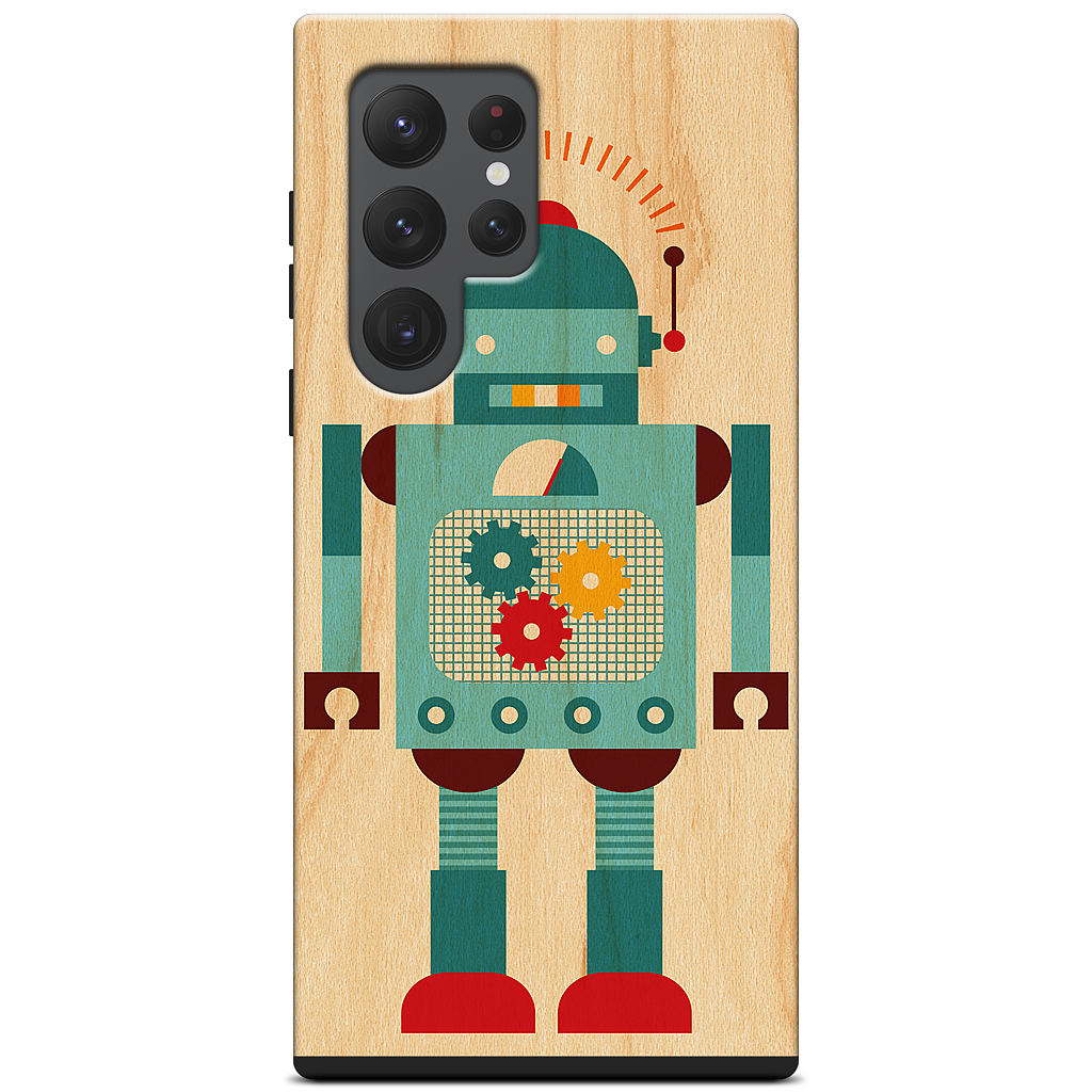 Blue Robot Samsung Case
