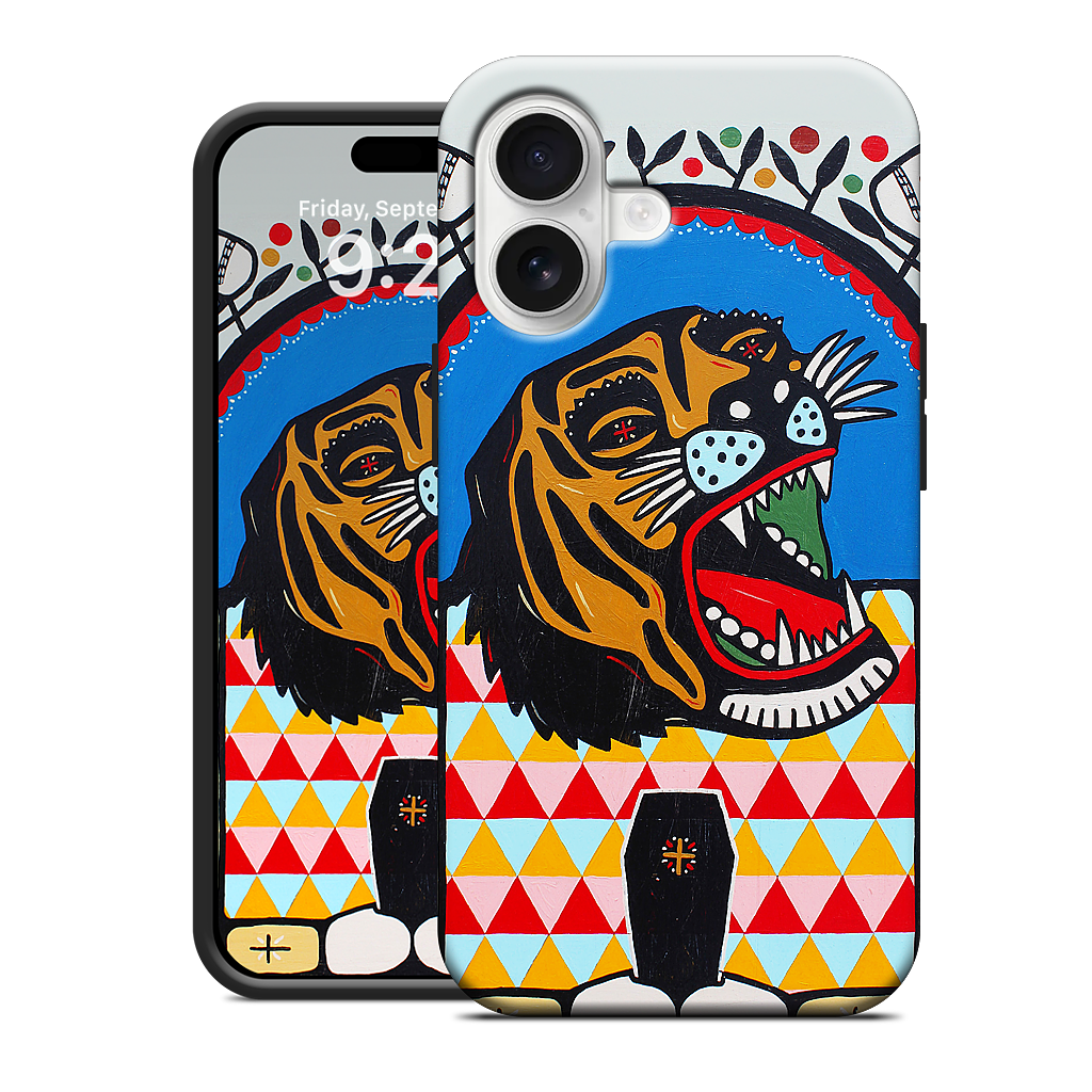 Tiger Coffin iPhone Case