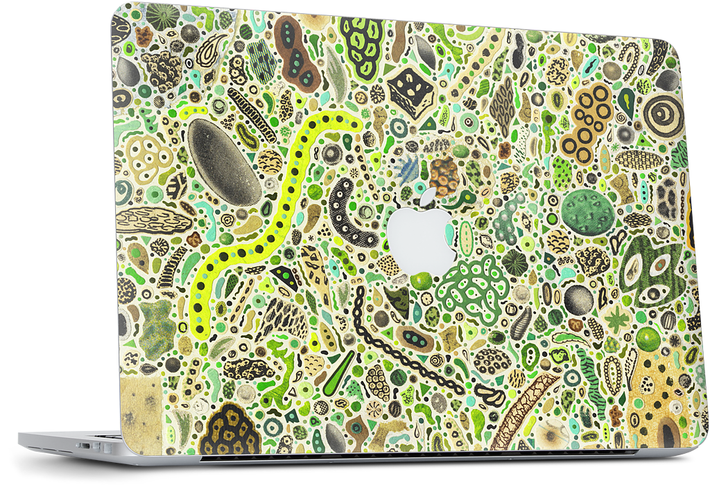 Microbes MacBook Skin