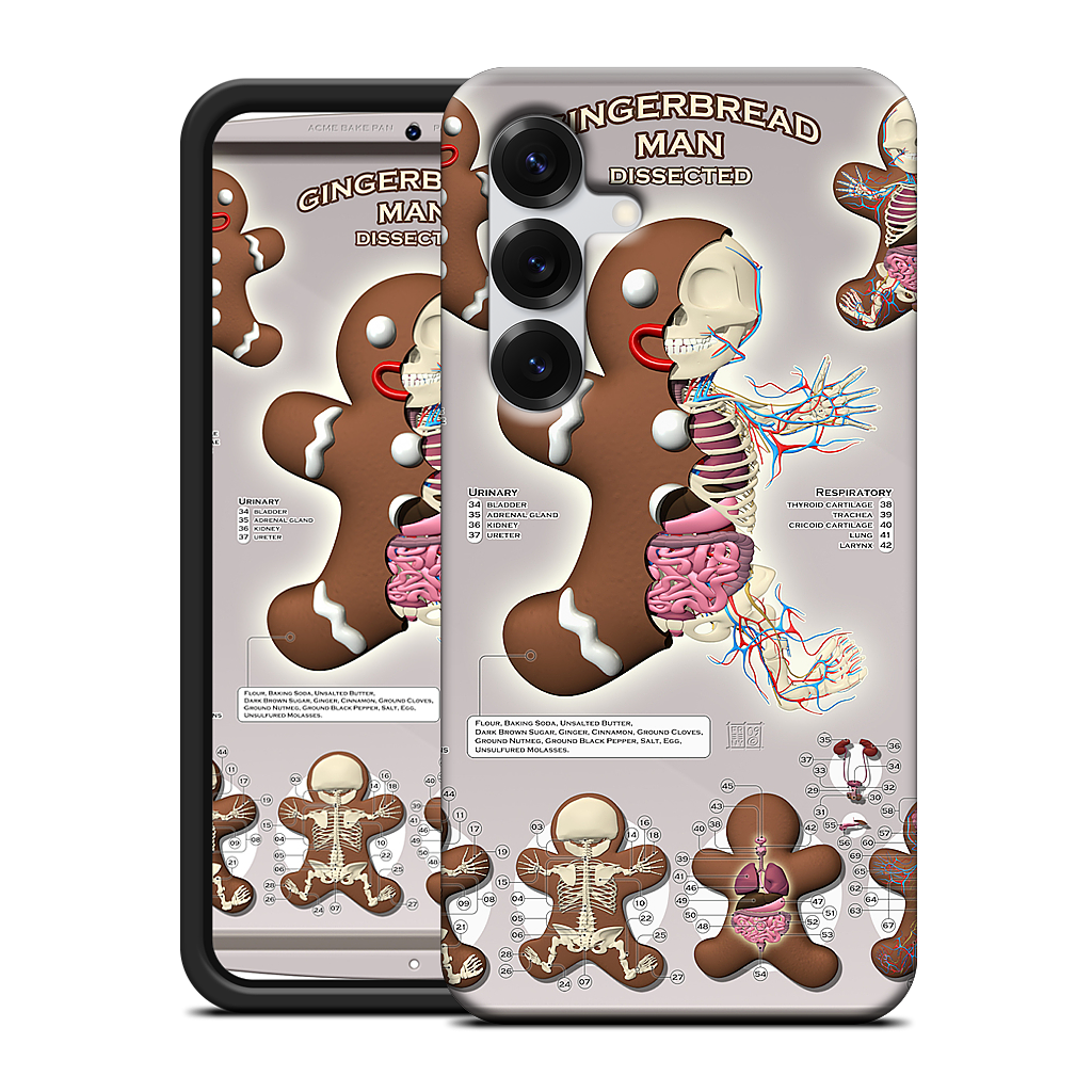Gingerbread Man Dissected Samsung Case