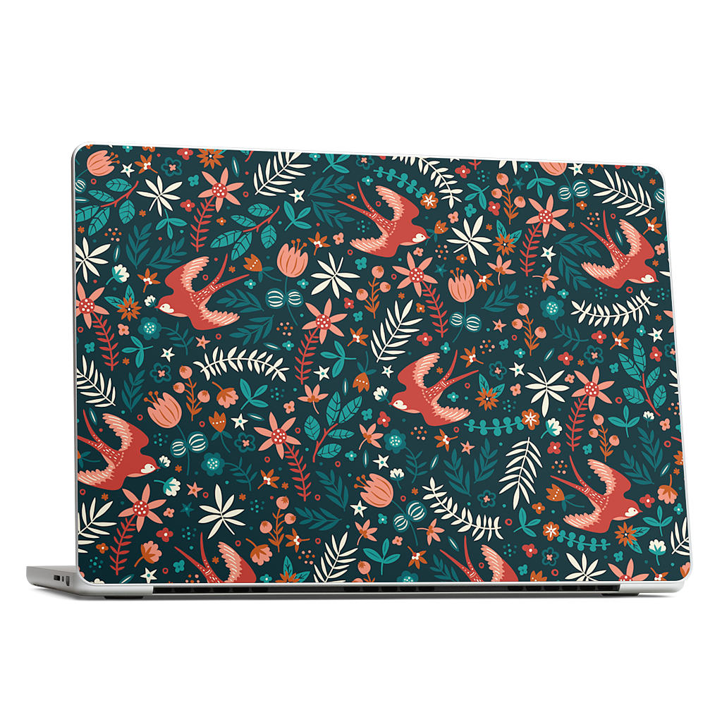 Flying Swallows MacBook Skin