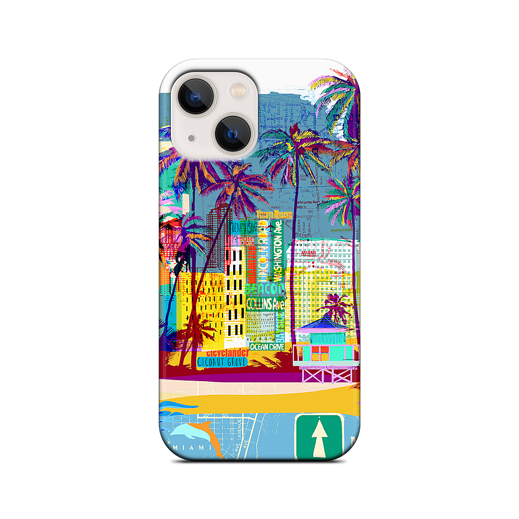 Miami iPhone Case
