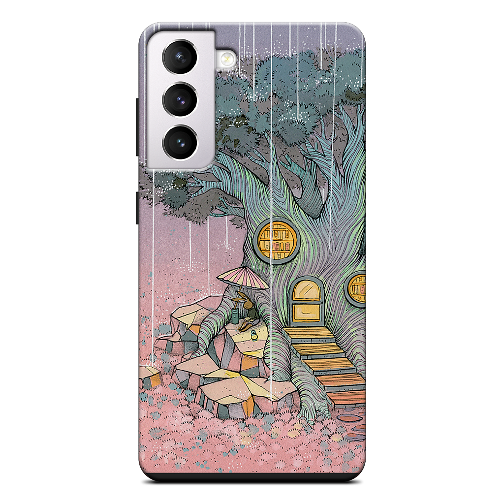 Rainy Day In The Library Samsung Case