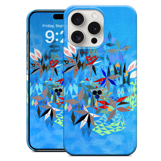 Triangle Cloud iPhone Case