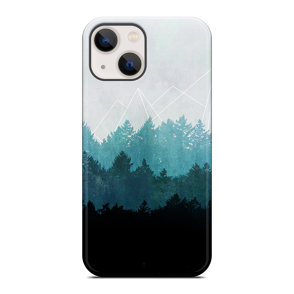 Woods Abstract iPhone Case