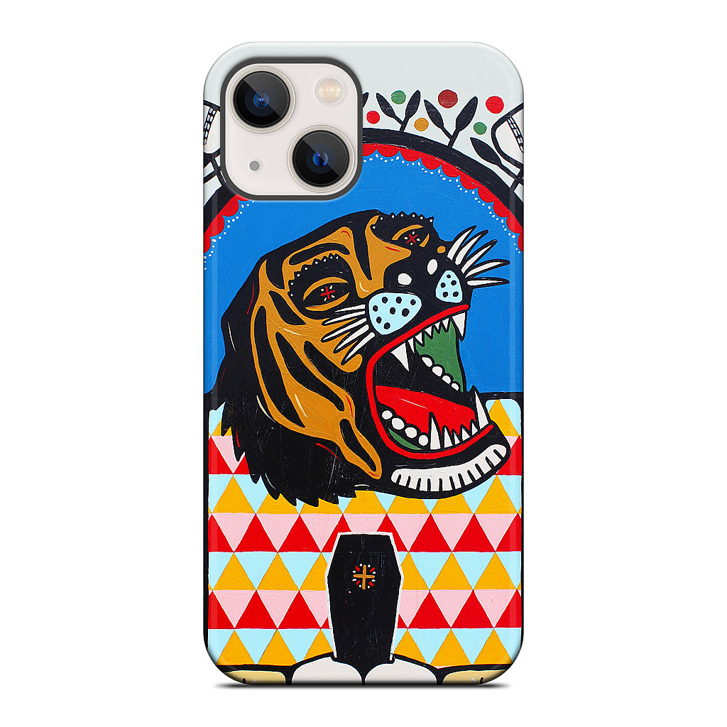 Tiger Coffin iPhone Case