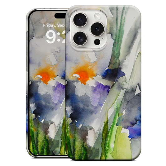 Blue Irises iPhone Case