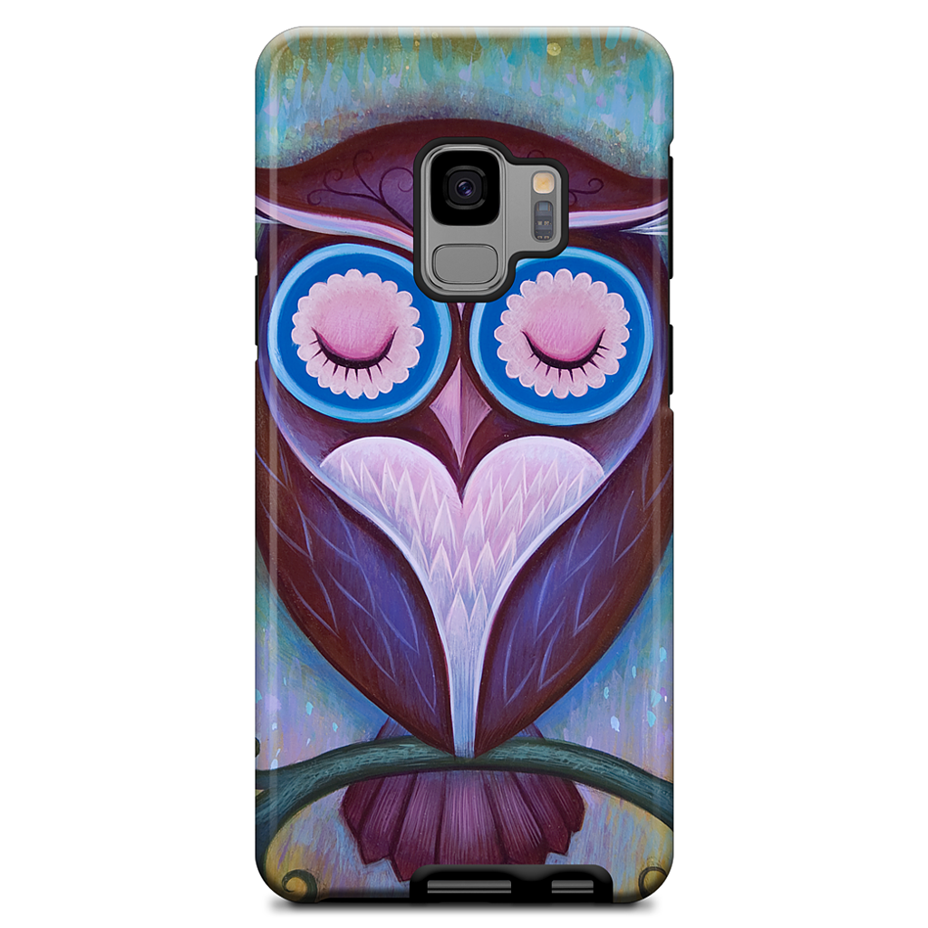 Sleepy Owl Samsung Case