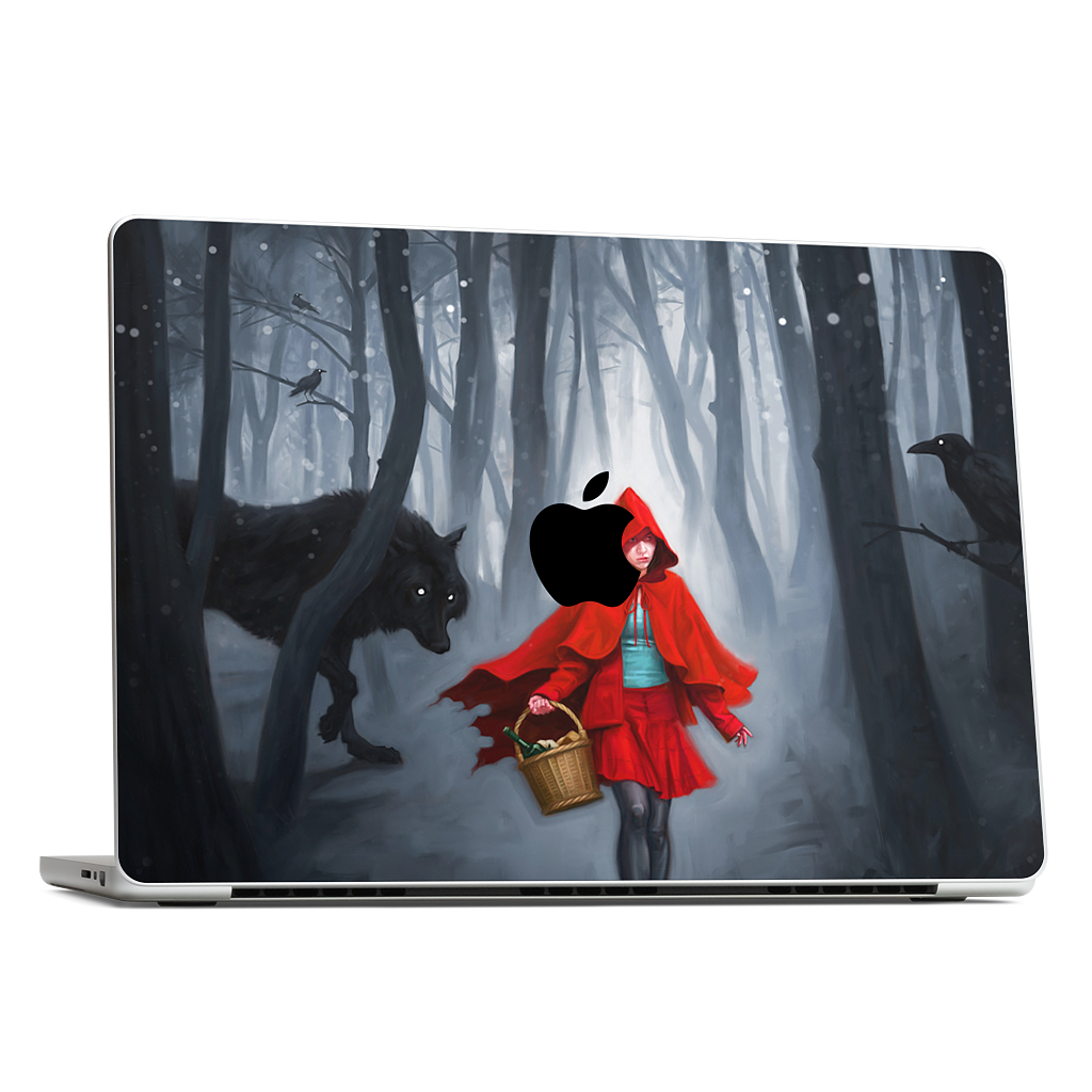 Little Red Riding Hood MacBook Skin