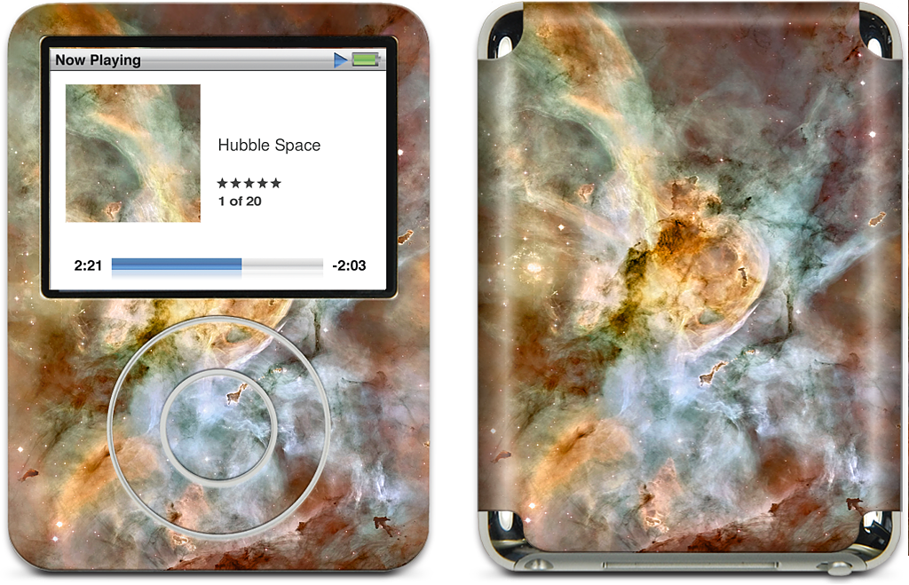 Carina Nebula iPod Skin