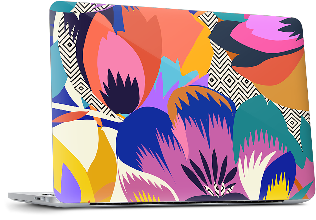 Among the Spring Flowers MacBook Skin