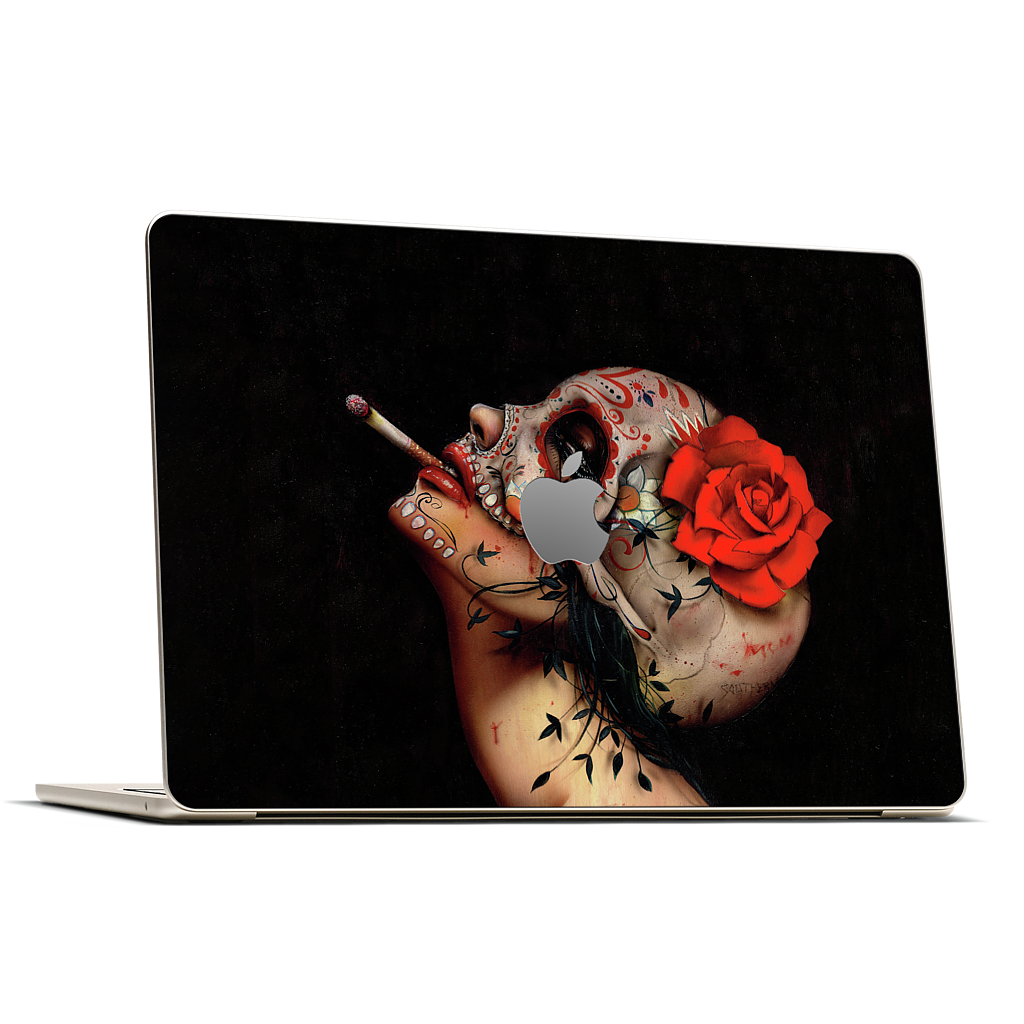 Viva La Muerte MacBook Skin