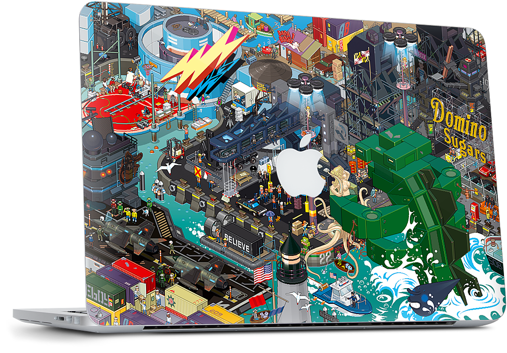 Baltimore Docks MacBook Skin