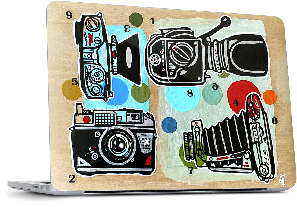 Watch It Happen MacBook Skin