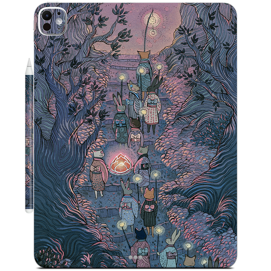 Woodland Procession iPad Skin